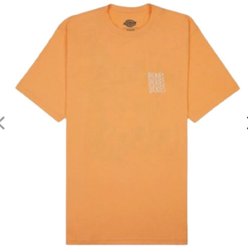 DICKIES CRESWELL S/S TEE - PAPAYA SMOOTHIE, size Small, NWOT